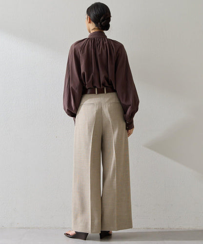 成品染色 蝴蝶結 女式襯衫