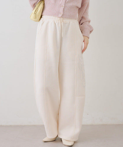 キラキラロゴスウェットパンツ