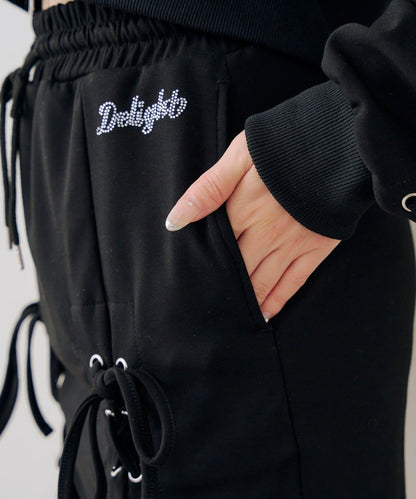 【set upで楽しめる】ロゴキラリダンボールレースUPスカート