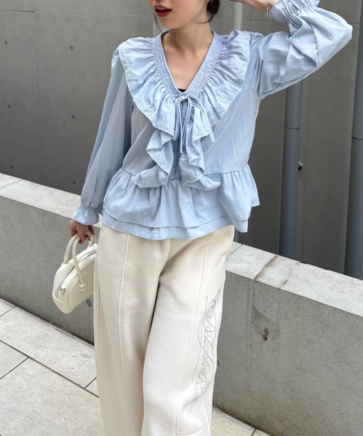 キラキラロゴスウェットパンツ