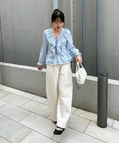 キラキラロゴスウェットパンツ