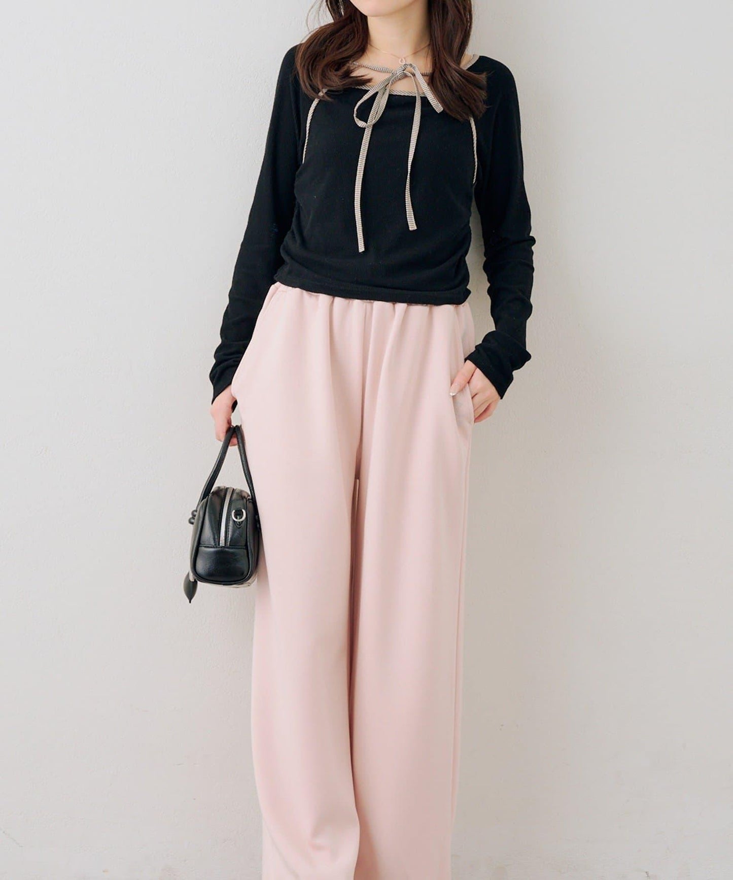 【set upで楽しめる】ロゴキラリダンボールスウェットパンツ