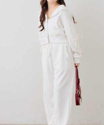 【set upで楽しめる】ロゴキラリダンボールスウェットパンツ