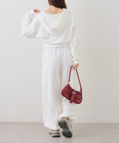 【set upで楽しめる】ロゴキラリダンボールスウェットパンツ