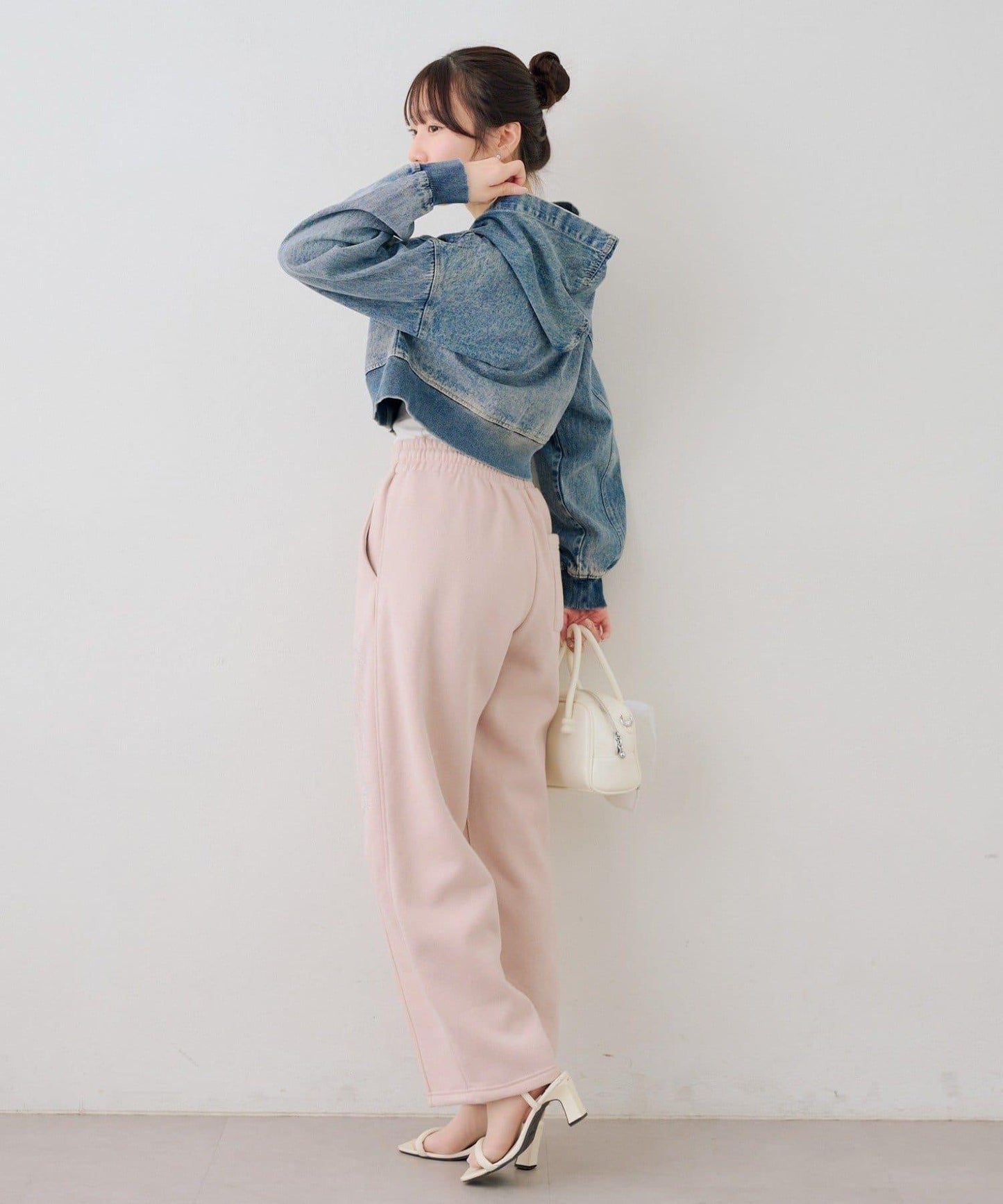 キラキラロゴスウェットパンツ