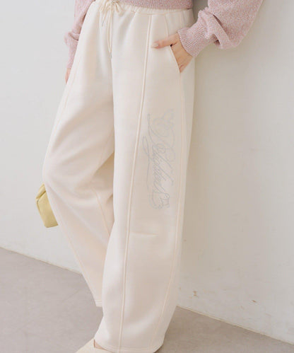 キラキラロゴスウェットパンツ