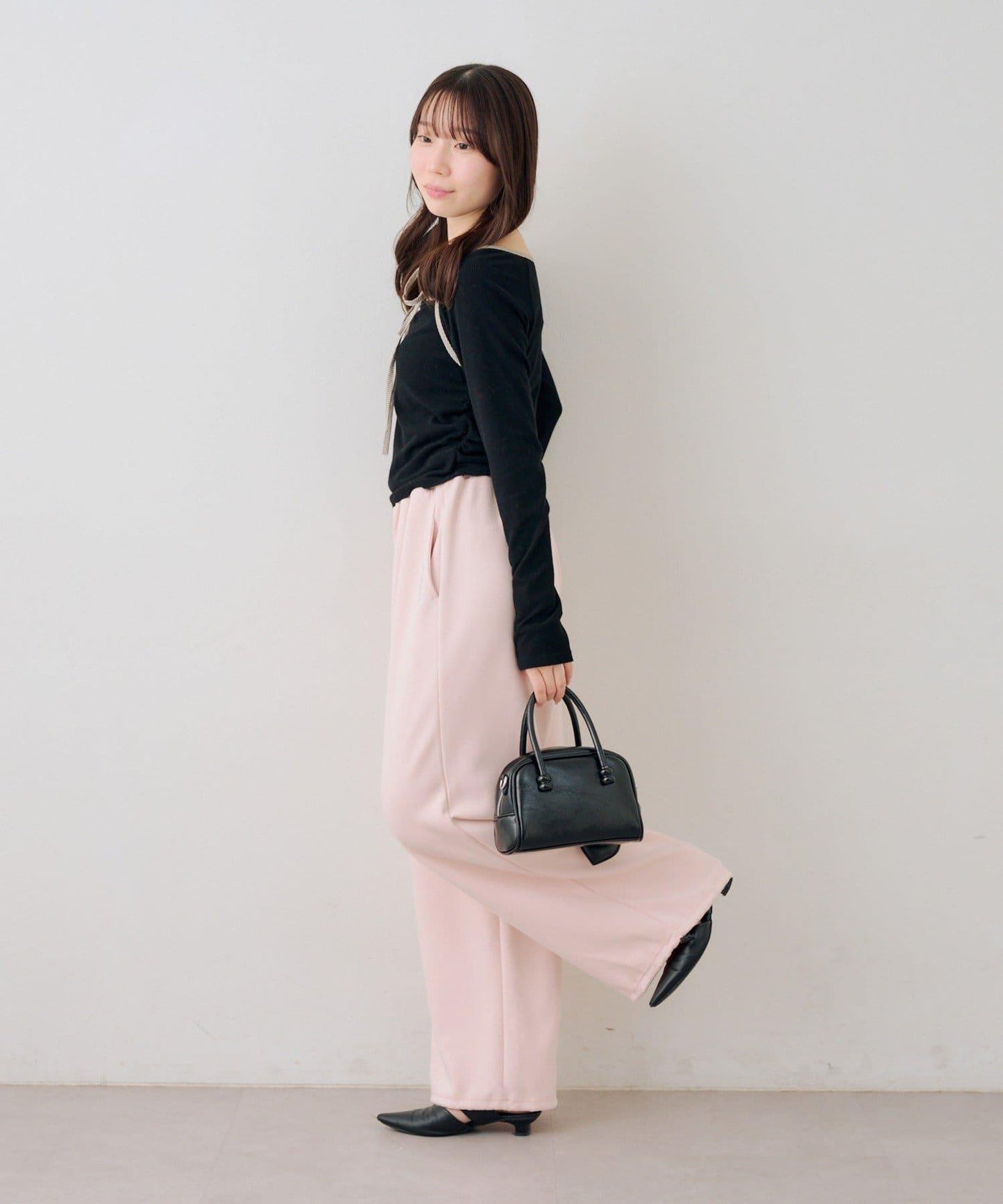 【set upで楽しめる】ロゴキラリダンボールスウェットパンツ