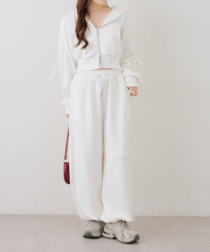 【set upで楽しめる】ロゴキラリダンボールスウェットパンツ