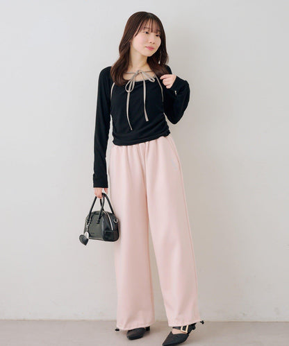 【set upで楽しめる】ロゴキラリダンボールスウェットパンツ