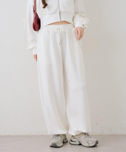 【set upで楽しめる】ロゴキラリダンボールスウェットパンツ