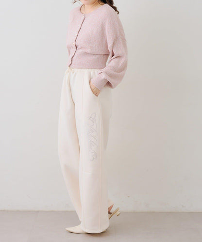 キラキラロゴスウェットパンツ