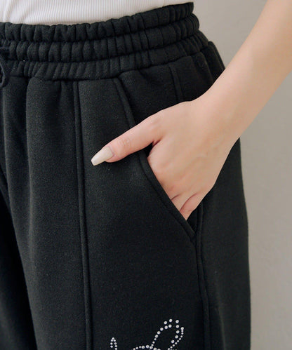 キラキラロゴスウェットパンツ