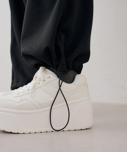 【set upで楽しめる】ロゴキラリダンボールスウェットパンツ