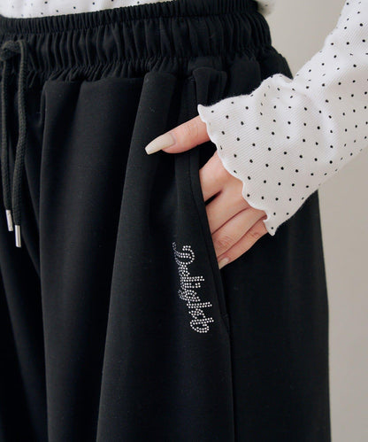 【set upで楽しめる】ロゴキラリダンボールスウェットパンツ