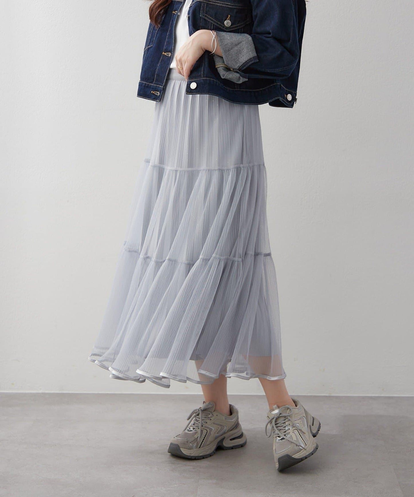 【2026SS】キラキララメチュールスカート