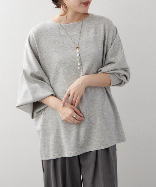 ネックレス刺繍2WAYプルオーバー