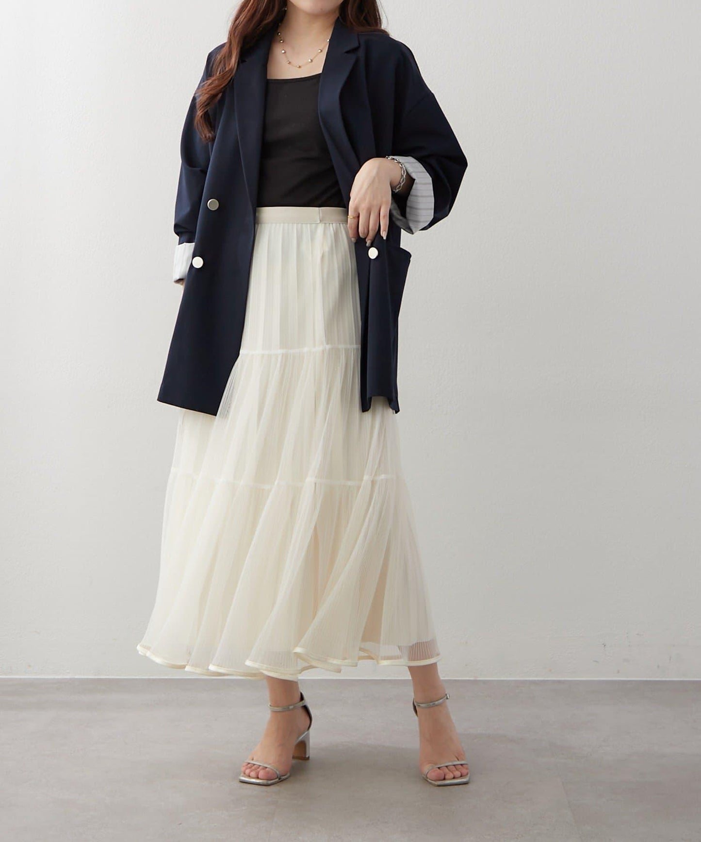 【2026SS】キラキララメチュールスカート