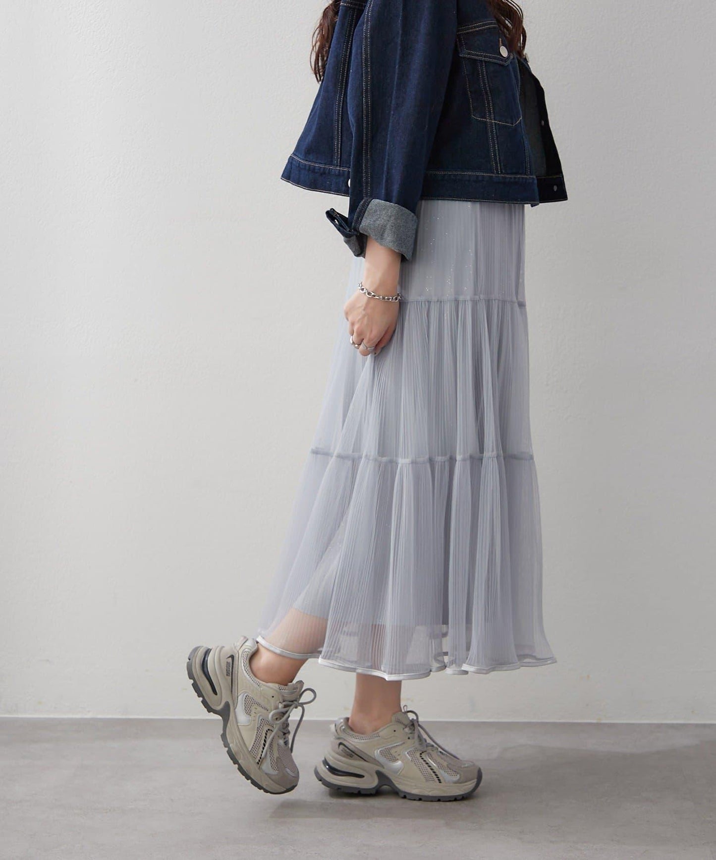 【2026SS】キラキララメチュールスカート