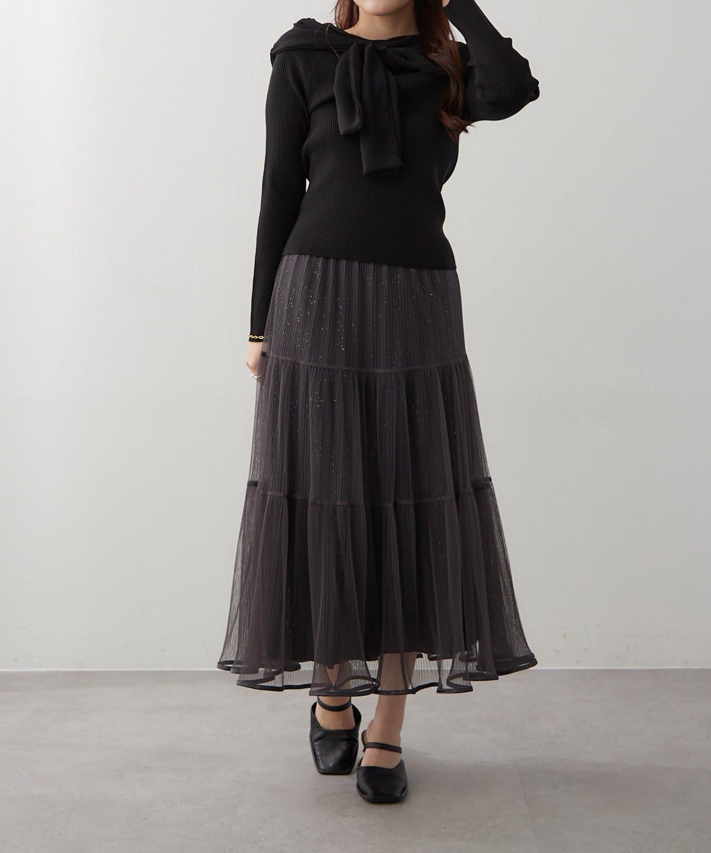 【2026SS】キラキララメチュールスカート