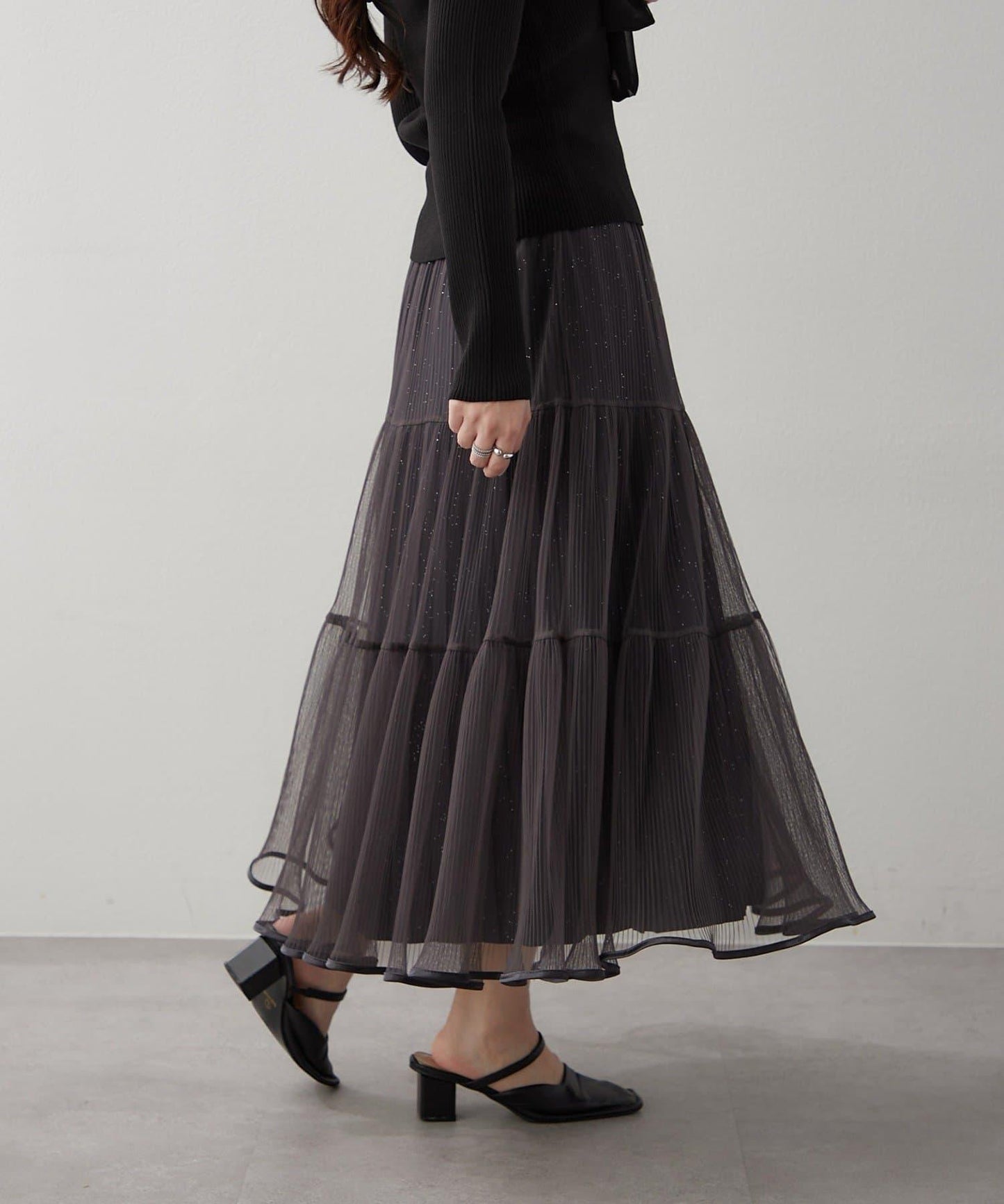 【2026SS】キラキララメチュールスカート