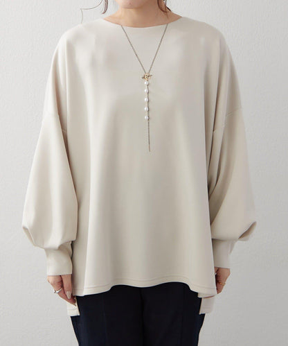 ネックレス刺繍2WAYプルオーバー