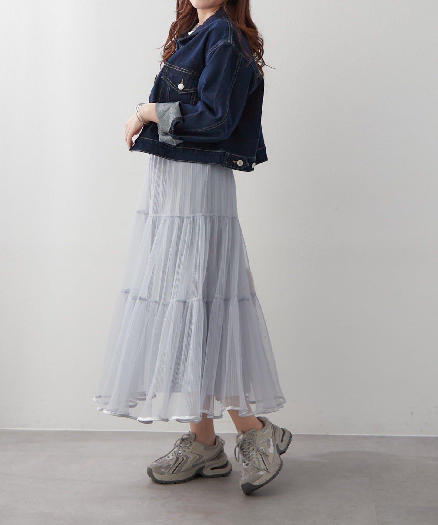 【2026SS】キラキララメチュールスカート