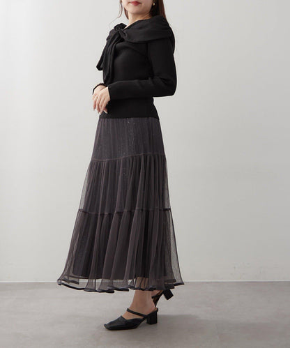 【2026SS】キラキララメチュールスカート