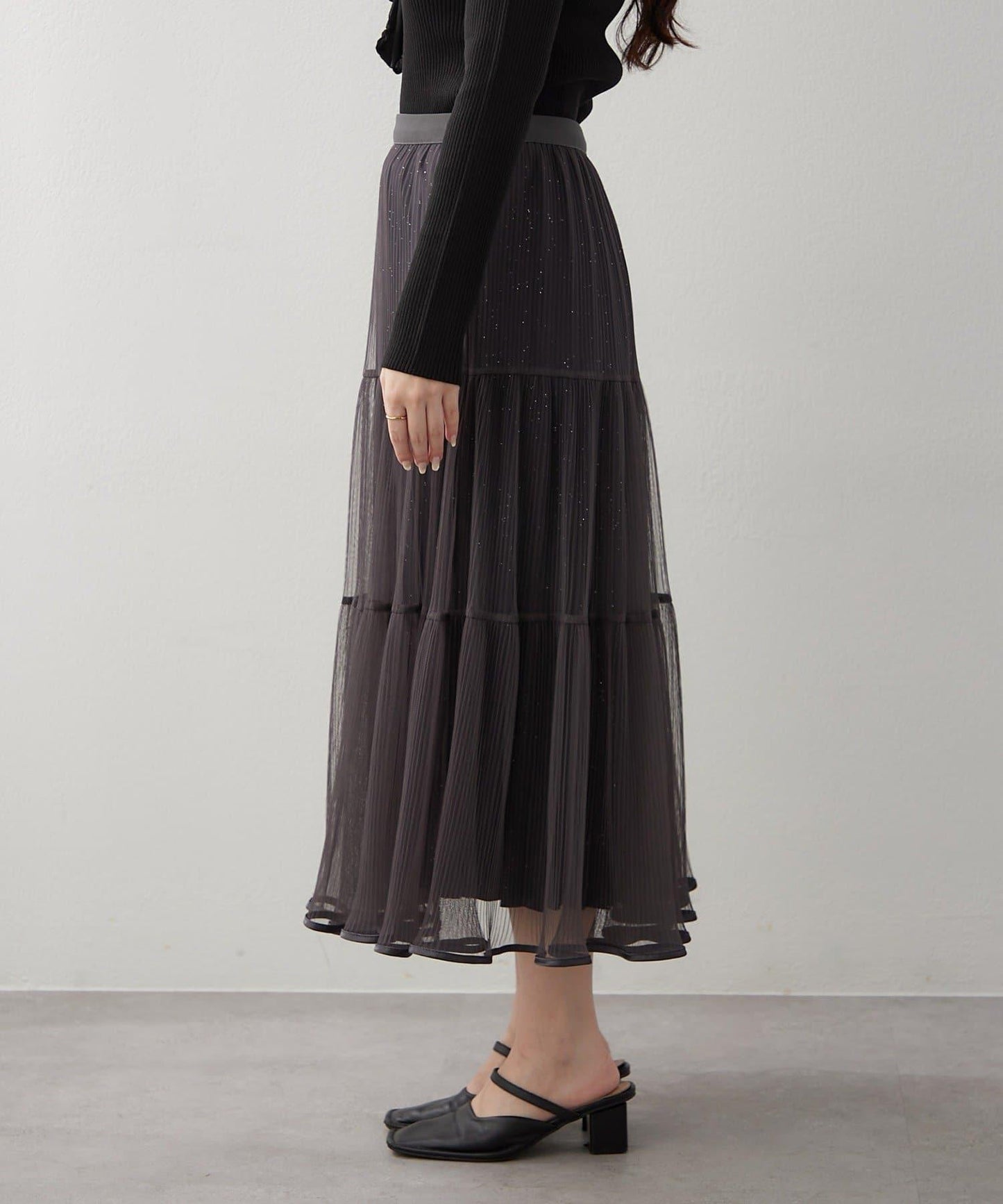【2026SS】キラキララメチュールスカート