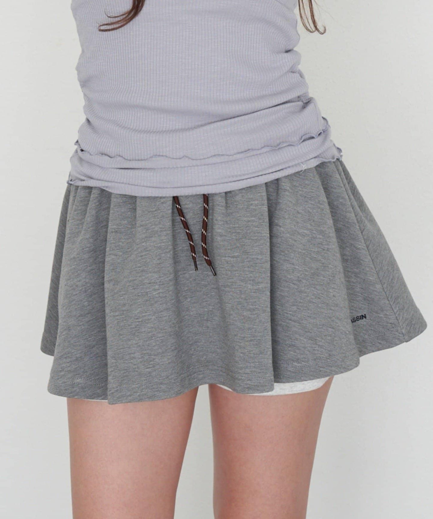 【RAY CASSIN】ボンディングボリュームミニスカート