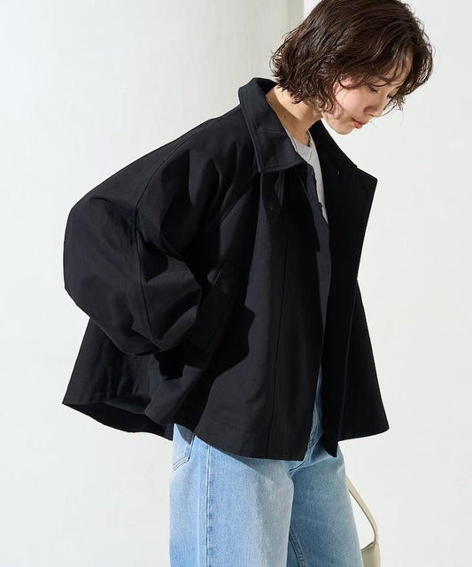 ショートフレアトレンチコート【限定展開】