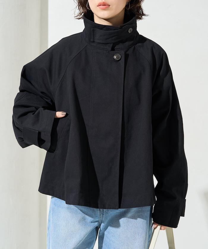 ショートフレアトレンチコート【限定展開】
