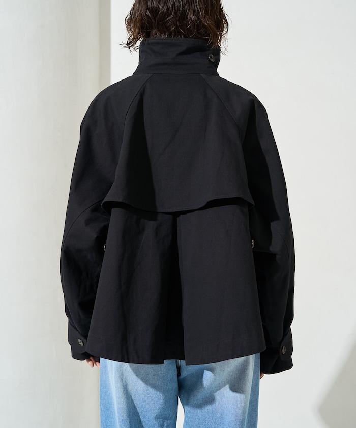 ショートフレアトレンチコート【限定展開】