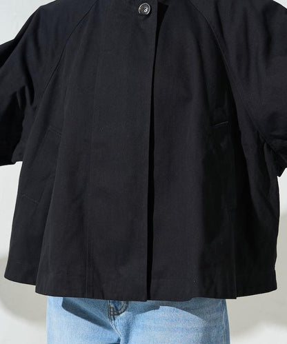 ショートフレアトレンチコート【限定展開】