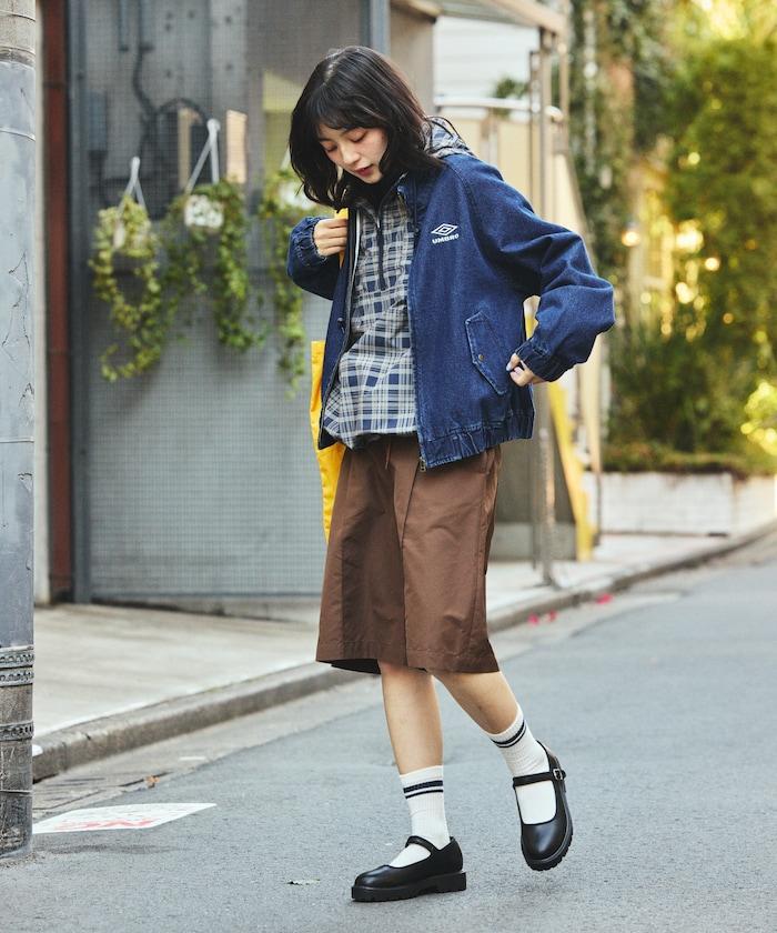別注 DENIM STAND COLLAR BLOUSON
