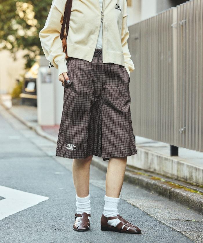 別注 TUCK HALF PANTS