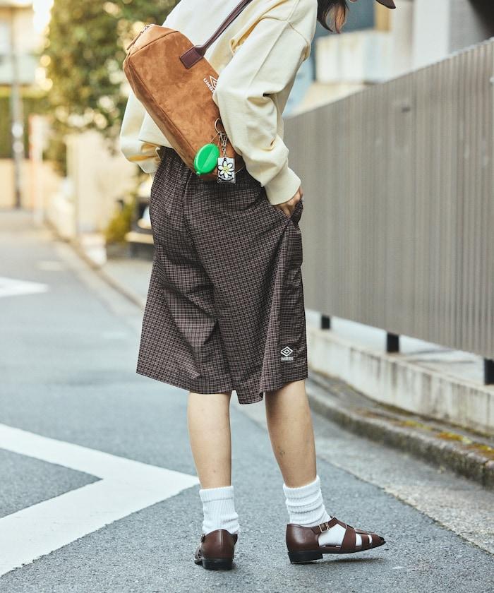 別注 TUCK HALF PANTS