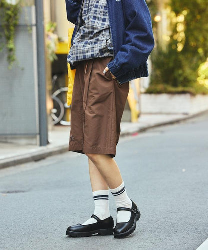 別注 TUCK HALF PANTS