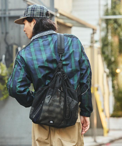 別注 マルチway ナイロンコード付き メッシュバッグ