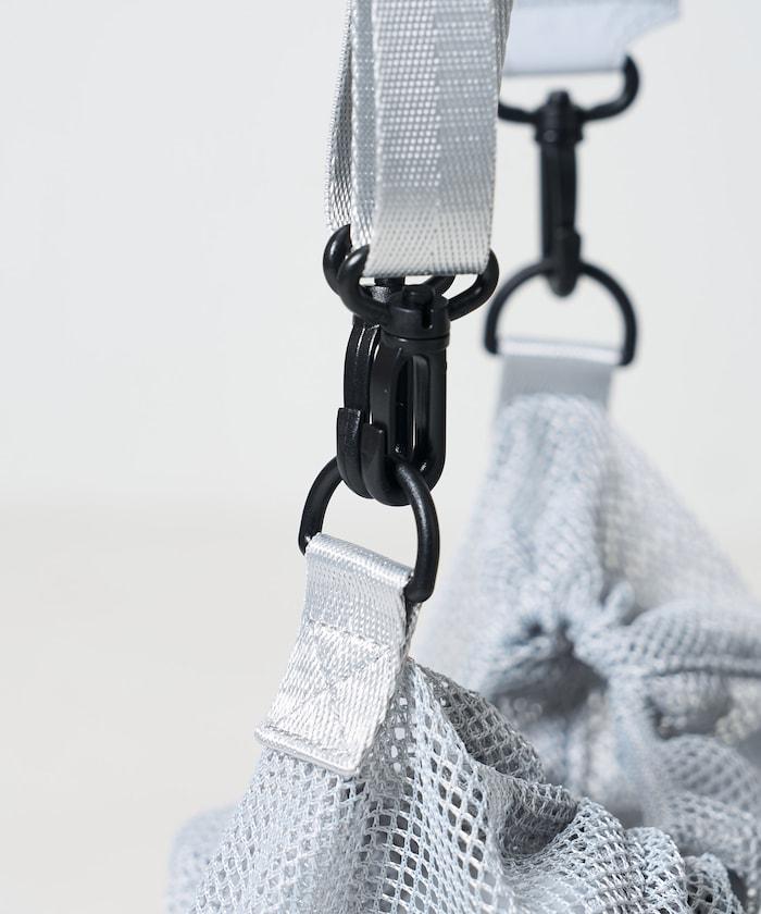 別注 マルチway ナイロンコード付き メッシュバッグ