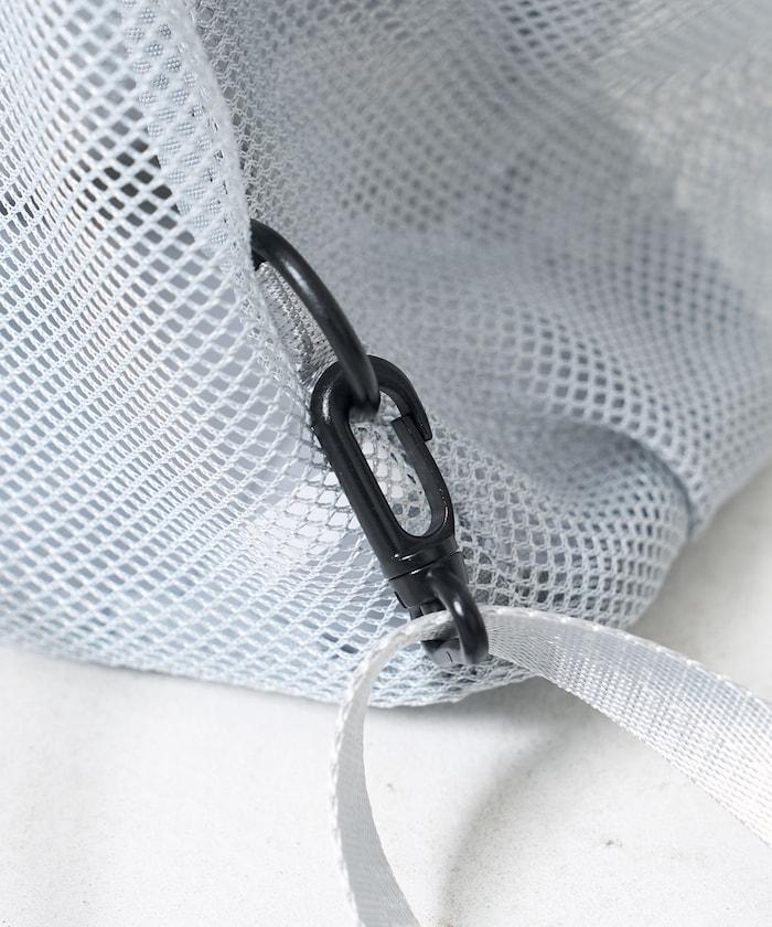 別注 マルチway ナイロンコード付き メッシュバッグ