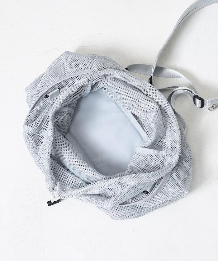 別注 マルチway ナイロンコード付き メッシュバッグ