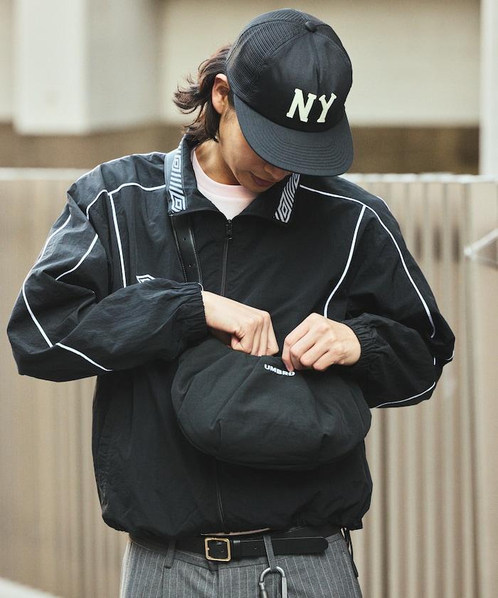 別注 サイドベルト ショルダー ギャザーバッグ