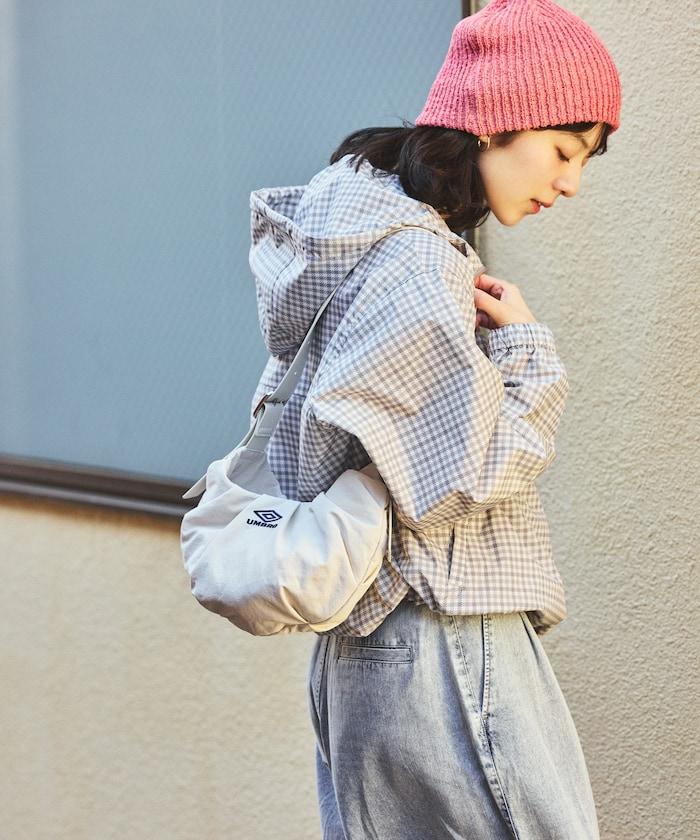 別注 サイドベルト ショルダー ギャザーバッグ