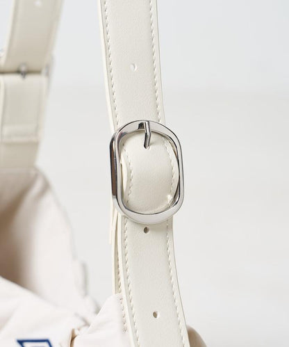 別注 サイドベルト ショルダー ギャザーバッグ