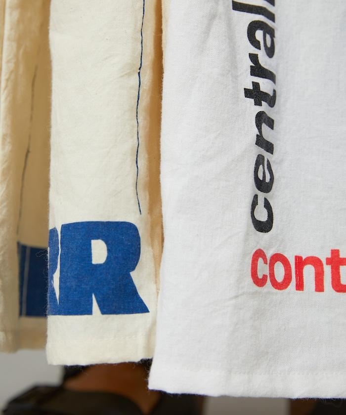 vintageヨーロピアンエコバッグリメイクスカート