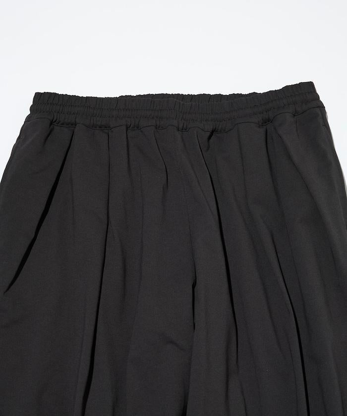 AIRDRY HIGH TECH YARN 高機能素材 イージー ワイド スラックスパンツ リラックスフィット