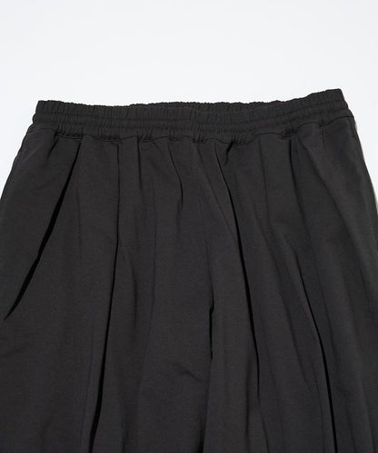 AIRDRY HIGH TECH YARN 高機能素材 イージー ワイド スラックスパンツ リラックスフィット