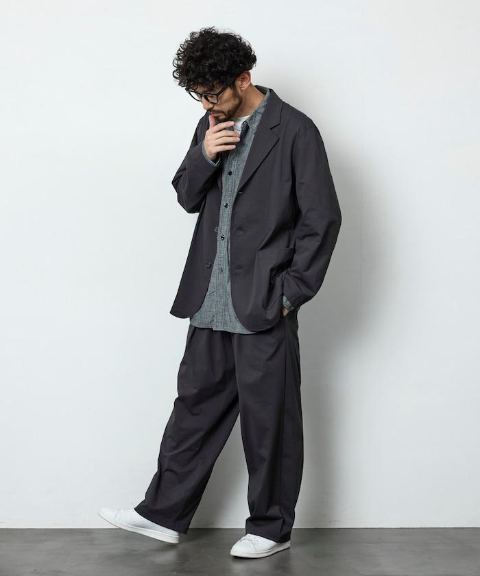 AIRDRY HIGH TECH YARN  高機能素材 テーラードジャケット セットアップ   リラックスフィット