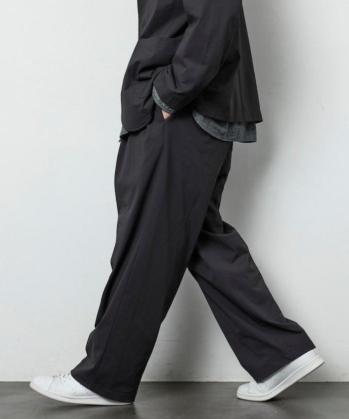 AIRDRY HIGH TECH YARN  高機能素材 テーラードジャケット セットアップ   リラックスフィット