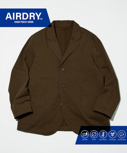 AIRDRY HIGH TECH YARN  高機能素材 テーラードジャケット リラックスフィット